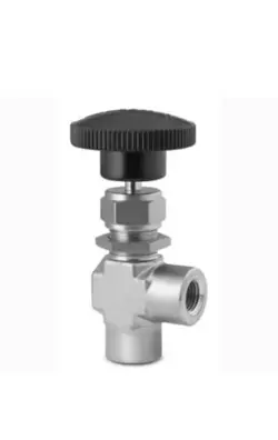 SWAGELOK SS-1RF4-A SS INTEGRAL BONNET ANGLE-PATTERN NEEDLE VALVE 1/4