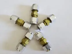 50PCS SWAGELOK HS-5116-0004 UNION 1/4 TUBE TO 1/4 TUBE