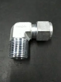 SWAGELOK S-810-2-8 HYDRAULIC 90 ELBOW COMPRESSION 1/2