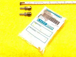 LOT OF (2) SWAGELOK SS-300-R-4 STAINLESS STEEL 3/16