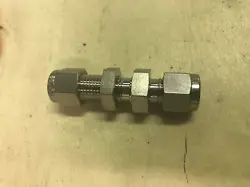 HSME BRAND 1/4 BULKHEAD UNION SWAGELOK REF# SS-400-61