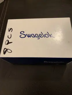 SWAGELOK 316L-8TB7-4 NEW IN BOX 8 PCS 1/2 TUBEWELD CROSS .75LG