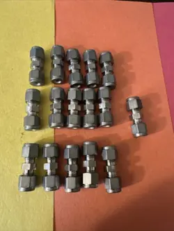 SWAGELOK FITTINGS SS-400-6 QUANITY 16 PCS THIS LOT