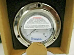  SWAGELOK PGI-63C-NG30-CAOX-G / PGI63CNG30CAOXG PRESSURE GAUGE 