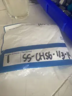 SWAGELOK SS-CHS6-1/3 STAINLESS STEEL POPPET 6000 PSIG CHECK VALVE FNSP