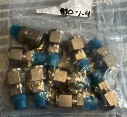 SWAGELOK (SS-810-1-4)  MALE CONNECTOR 1/2 IN. TUBE OD X 1/4 IN. M NPT  (10PK)