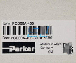 PARKER PCD00A-400-30 PROPORTIONAL