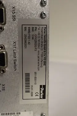 PARKER CPX2500S/F3