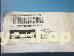 NEW PARKER D1FVE02BCVLW25 PROPORTIONAL VALVES FAST DELIVERY