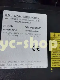 PARKER HPD8N DRIVES