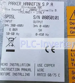 1PC NEW PARKER SPD5L FREE FEDEX OR DHL  FAST SHIPPING #NEW#
