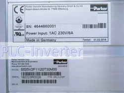 1PC NEW PARKER S025V2F11I20T30M00 COMPAX3 SERVO DRIVE FAST SHIPPING #NEW#