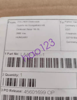 1PCS NEW PARKER 690 FREQUENCY CONVERTER ENCODER BOARD LA467461-1 FAST DELIVERY