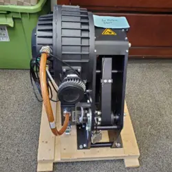 PARVEX DC SERVO MOTOR PILOT SIMULATOR MC23ASA8394 W/ CAU97028 INTERFACE #4