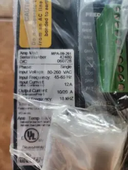 PARKER MPA-09-261