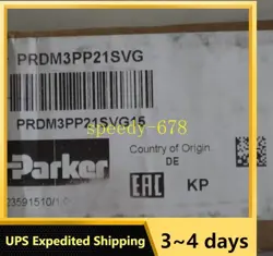 PARKER PRDM3PP21SVG15 PRESSURE REDUCING VALVE