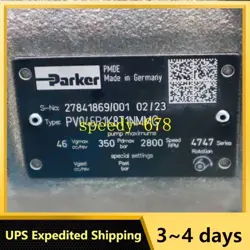 PARKER PV046R1K8T1NMMC PLUNGER PUMP