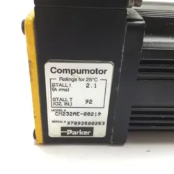 COMPUMOTOR CM232AE-00219 BRUSHLESS