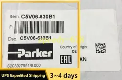 1PCS PARKER C5V06-630B1 VALVE