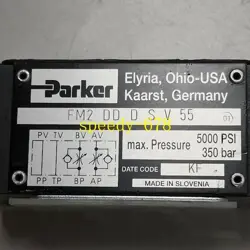 PARKER FM2DDDSV55 HYDRAULIC VALVE