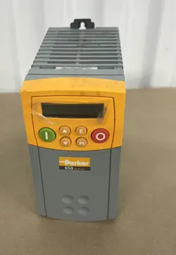 PARKER 650 SERIES, FREQUENCY INVERTER AC DRIVE, TTL KEYPAD, 220-240 VAC, 1 PHASE