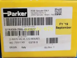 PARKER 321K4306-2995-481865C2 PNEUMATIC VALVE