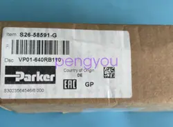 1PCS PARKER S26-58591-G VP01640RB1 PROPORTIONAL VALVE BRAND NEW FEDEX OR DHL