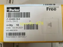 10PCS PARKER 3CA82-15-8 DKOL DN12 JOINT