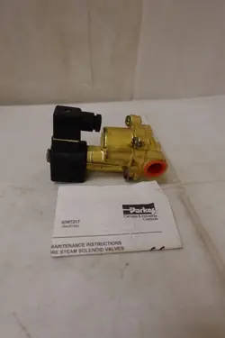 PARKER SKINNER 73218BN4UTS0N0D200P3 SOLENOID VALVE ASSEMBLY 3-125 PSI - NOS