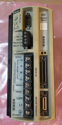 PARKER HANNIFIN GV-U3E GV-U3/6/12 COMPUMOTOR GEMINI SERVO DRIVE - FAST SHIPPING