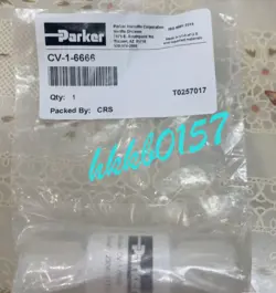 CV-1-6666 PARKER CHECK