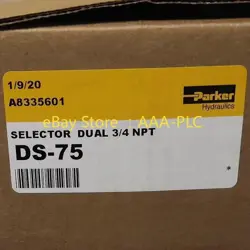 EXPEDITED SHIPPING PARKER DS-75 PNEUMATIC VALVE