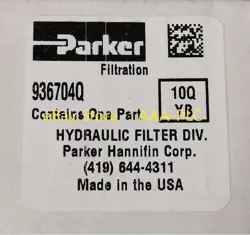 EXPEDITED SHIPPING PARKER 936704Q FILTER ELEMENT
