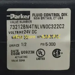 EXPEDITED SHIPPING PARKER 73212BN4TNLVN0C322C2 PNEUMATIC VALVE