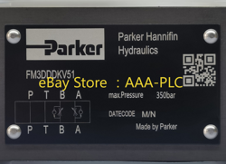 EXPEDITED SHIPPING PARKER FM3DDDKV51 HYDRAULIC VALVE