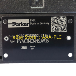 EXPEDITED SHIPPING PARKER PVAC2MCMNSJW35 HYDRAULIC VALVE