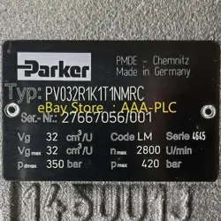 PARKER PV032R1K1T1NMRC HYDRAULIC