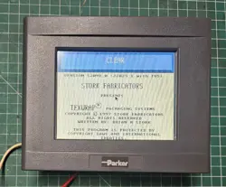 PARKER PA206Q-133 OPERATOR INTERFACE PANEL