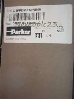 PARKER D3FPE50YA9NB00 PROPORTIONAL VALVE D3FPE50YA9NB00