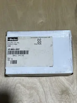 PARKER 4F-B6XJ-SSP HIGH PRESSURE STAINLESS STEEL 3 WAY BALL VALVE