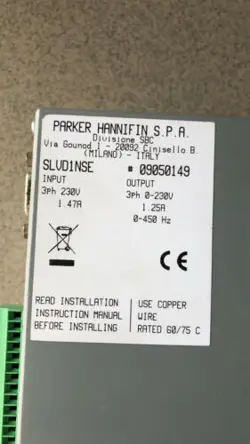 1PC NEW IN BOX PARKER SERVO DRIVE SLVD1NSE