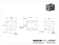 GEARHEAD 5:1 RATIO