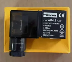 PARKER COIL WB4.5 220-230V 4.5W 10BAR TU 50 ℃ SOLENOID VALVE COIL /