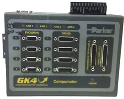 PARKER 6K4 COMPUMOTOR 4-AXIS SERVO / STEPPER CONTROLLER