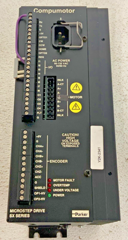 PARKER COMPUMOTOR SX6 MICROSTEPPING INDEXER DRIVE SX SERIES 87-011751-01 E 231C