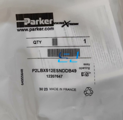 BRAND NEW PARKER P2LBX512ESNDDB49 PNEUMATIC VALVE P2LBX512ESNDDB49