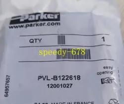 PARKER PVL-B122618 SOLENOID VALVE NEW