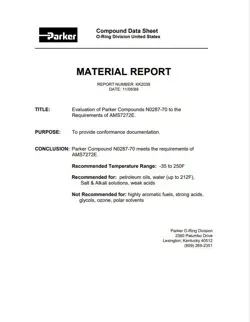 LUBRICANT RESISTANT O-RING