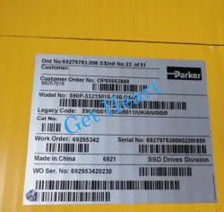 590P-53215010-P00-U4A0 INVERTER PARKER BRAND NEW FAST SHIPPING VIA FEDEX OR DHL