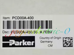 BRAND NEW 1PCS PARKER PCD00A-400 EXPEDITED SHIPPING 1-YEAR WARRANTY !